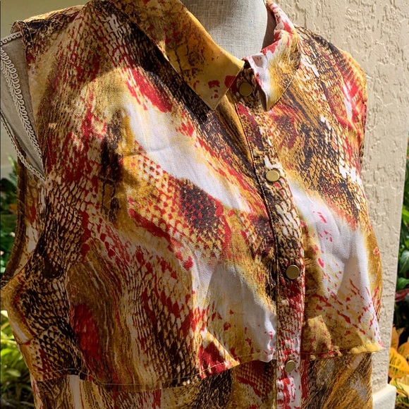 Vintage Sunny Leigh Button Down Shirt - Picture 9 of 11